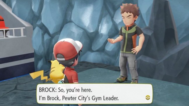 Pokemon Lets Go Pewter City Gym Battle