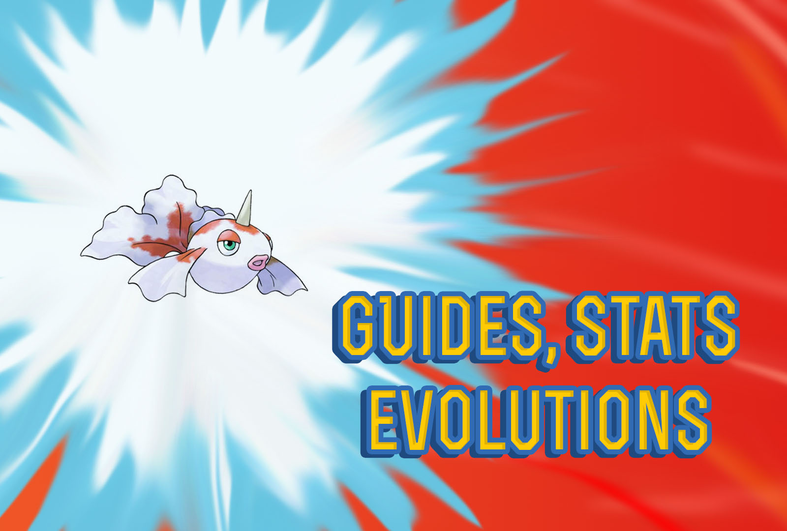 Pokemon Lets Go Goldeen Guide & Stats