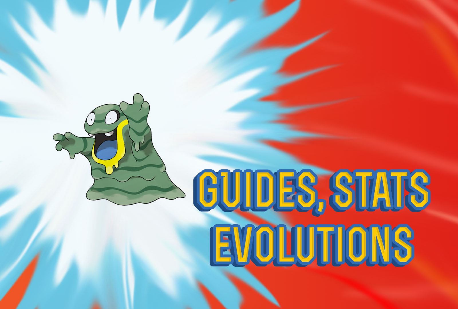 pokemon lets go Alolan Grimer Guide, Stats & Evolutions