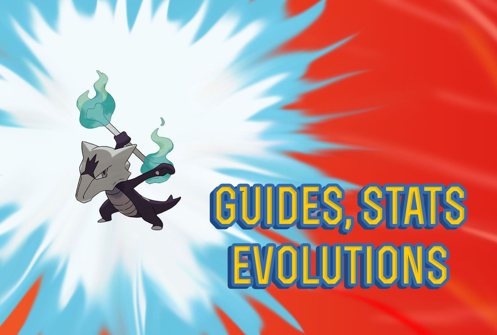 pokemon lets go Alolan Marowak Guide, Stats & Evolutions