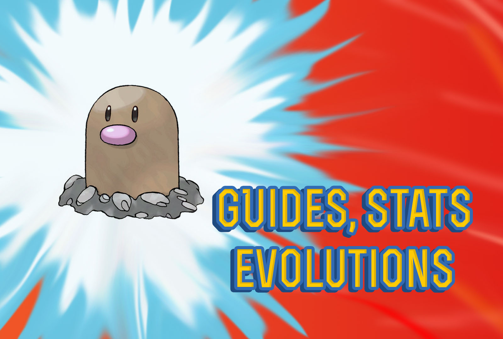 Pokemon Let's Go Diglett Guide, Stats & Evolutions