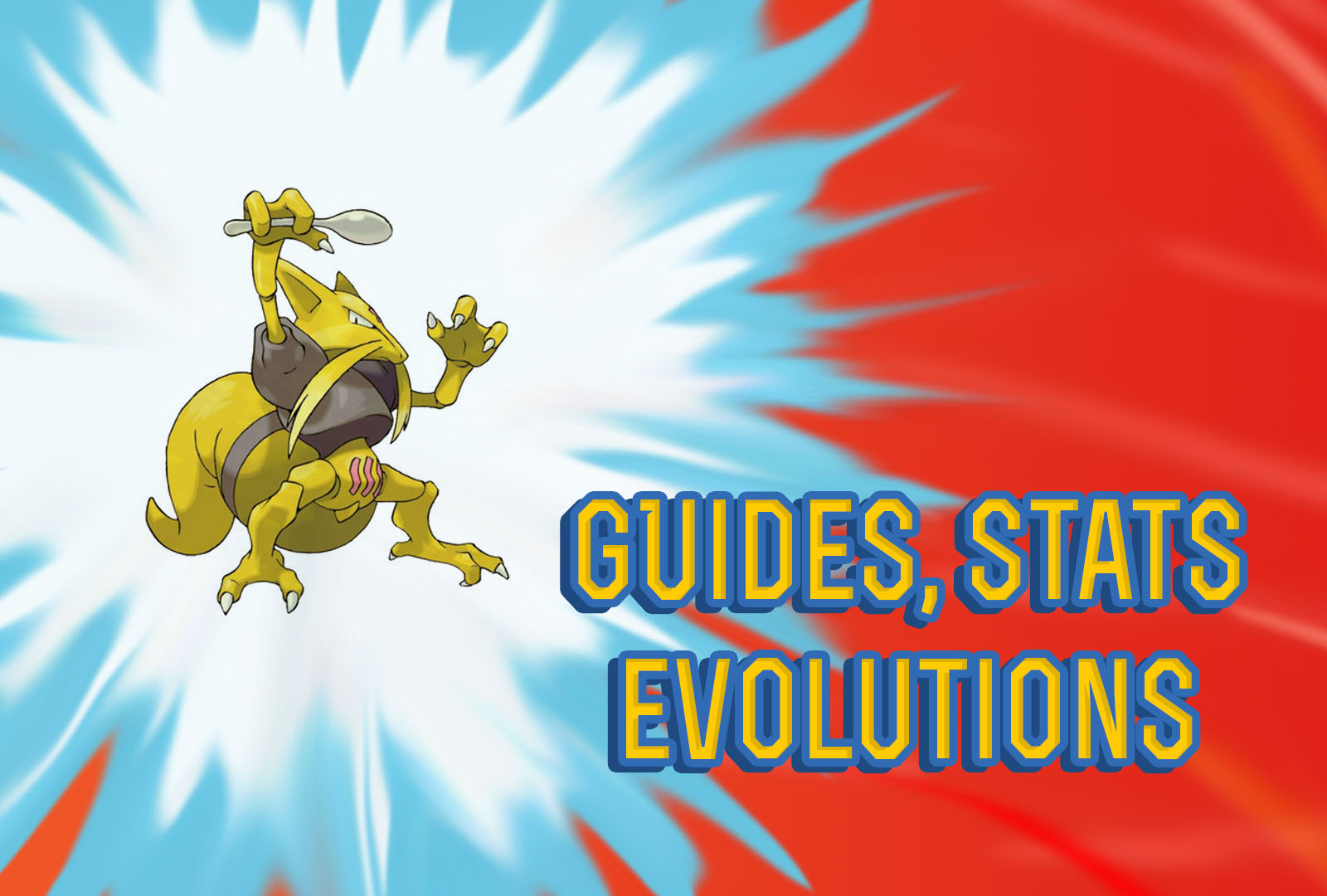 Pokemon Lets Go Kadabra Guide, Stats & Evolutions