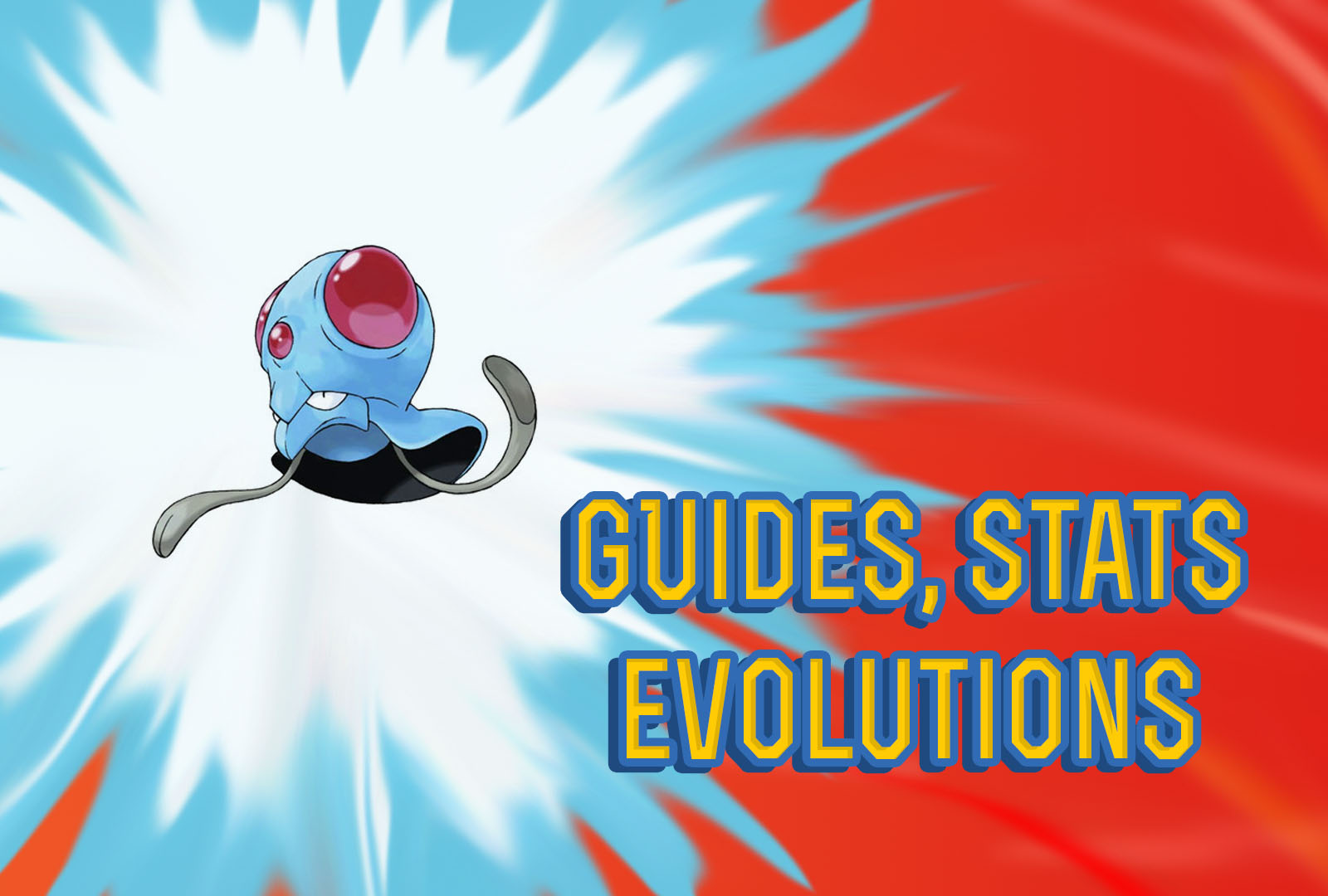 Pokemon Lets Go Tentacool Guide, Stats & Evolutions