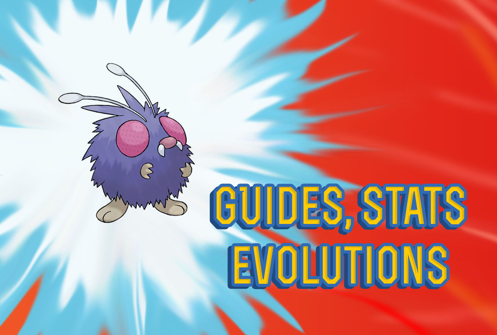 Pokemon Let's Go Venonat Guide, Stats & Evolutions